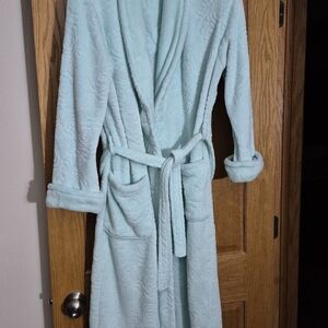 Luxurious Soft Blue Bathrobe